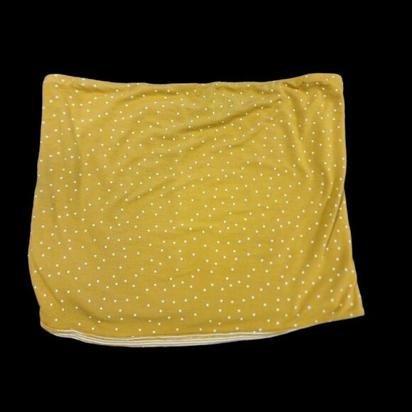 Yellow and white polka dot tube top - Picture 4 of 5